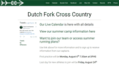 Desktop Screenshot of dutchforkrunners.com